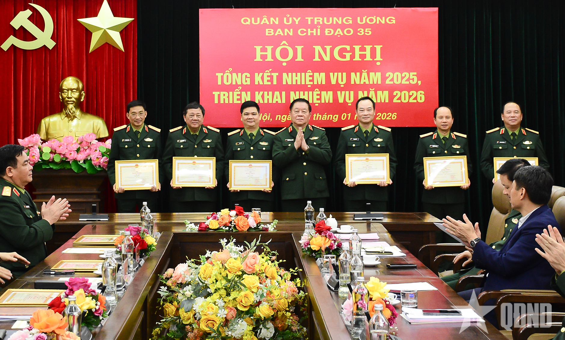 Đại tướng Nguyễn Trọng Nghĩa chủ trì hội nghị Ban Chỉ đạo 35 Quân ủy Trung ương